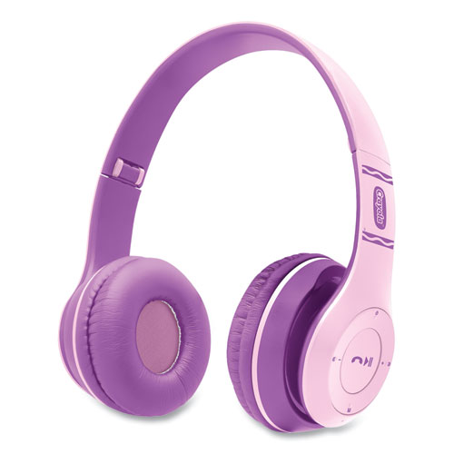 Image of Boost Active Wireless Headphones, Pink/Purple
