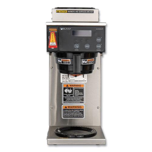 Bunn-O-Matic Axiom 12 Cup Digital Dual-Voltage Coffee Brewer w/ LCD, 1L/2U Warmers 38700.0008