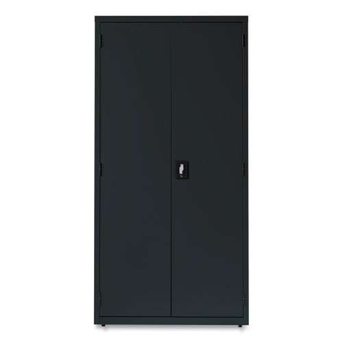 Fully Assembled Storage Cabinets, 5 Shelves, 36" x 18" x 72", Black
