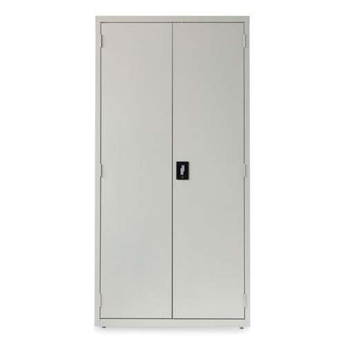 Fully Assembled Storage Cabinets, 5 Shelves, 36" x 18" x 72", Light Gray