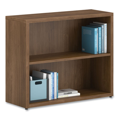 10500 Series Laminate Bookcase, Two Shelves, 36" x 13" x 29.5", Pinnacle