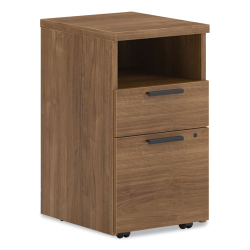 10500 Series Mobile Pedestal File, Left/Right, Shelf and Box/File Drawers, Legal/Letter, Pinnacle, 15.75" x 19" x 28"