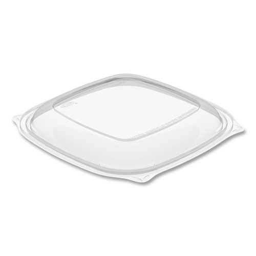 PresentaBowls Pro Clear Square Lids for 24-32 oz Bowls, 8.5 x 8.5 x 0.5, Clear, Plastic, 63/Bag, 4 Bags/Carton
