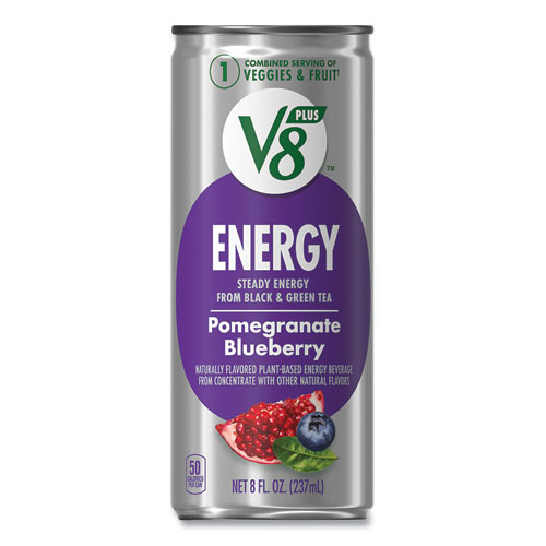 +ENERGY, Pomegranate Blueberry, 8 oz Can, 24/Carton, Ships in 1-3 Business Days