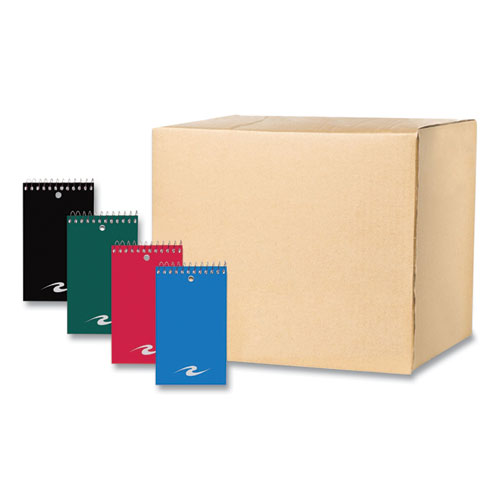 Image of Memo Pad, Randomly Assorted Cover Color, Narrow Rule, 75 White 3 x 5 Sheets, 72/Carton, Ships in 4-6 Business Days
