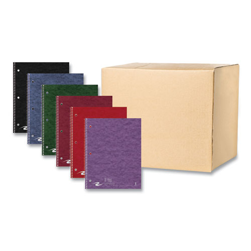 Stasher Wirebound Notebooks, 1-Subject, Narrow Rule, Randomly Asst Cover, (100) 11x9 Sheets, 24/CT, Ships in 4-6 Bus Days