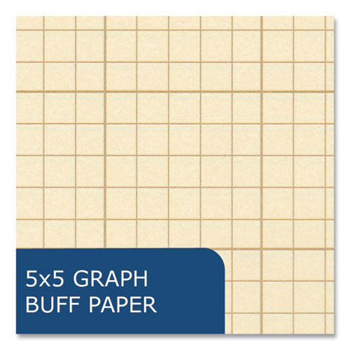 Wirebound Engineering Notebook, 20 lb Paper Stock, Buff Cover, 80 Buff 11 x 8.5 Sheets, 24/Carton