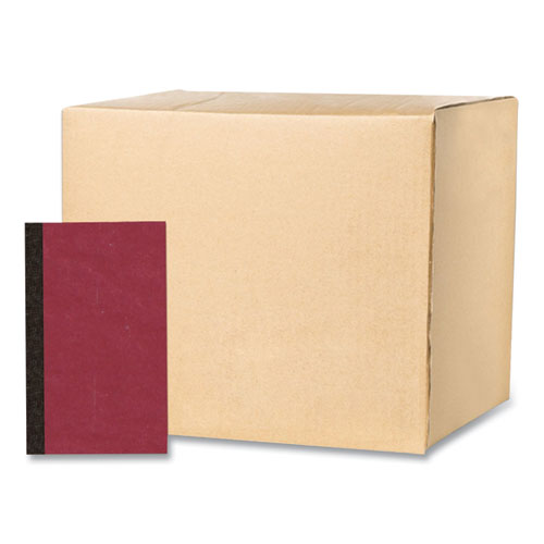Image of Sewn Memo Book, Narrow Rule, Red Cover, (70) 6 x 3.75 Sheets, 144/Carton, Ships in 4-6 Business Days