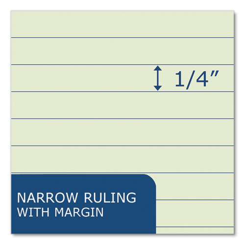 Lab and Science Chemistry Notebook, Narrow Rule, Blue Cover, (60) 9.25 x 7.5 Sheets, 24/Carton