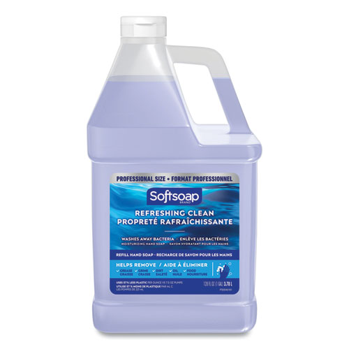 Liquid Hand Soap Refills, Refreshing Clean, 128 oz
