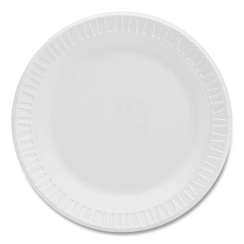 DART 10-1/4 in. Concorde Non-Laminated 3-Compartment Foam Plastic Plates in  White (500 Per Case) DCC10CPWCR - The Home Depot