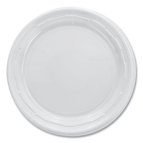 Chinet Classic Paper Plates, 8 3/4 dia, White, 125/Pack