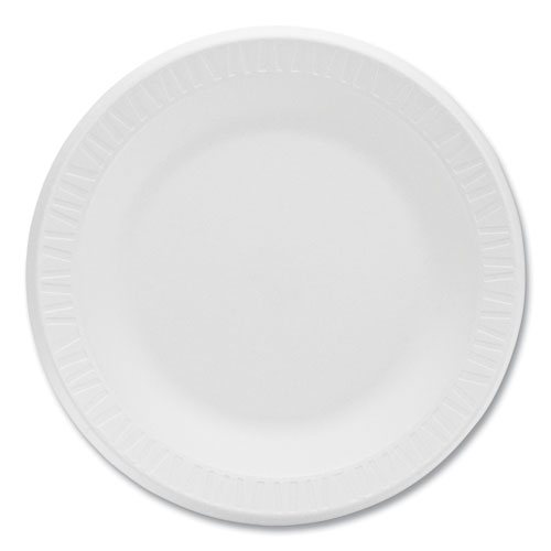 DART Concorde Non-Laminated Foam Plastic Plates, 9 in., White, 500 Per Case  DCC9PWCR - The Home Depot