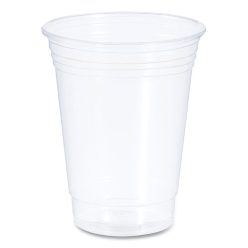 Dixie Clear Plastic Pete Cups, Cold, 16oz, 25-sleeve, 20 Sleeves-carton