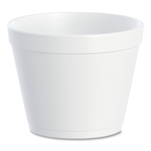 Dart® Foam Containers, 24 oz, White, 25/Bag, 20 Bags/Carton