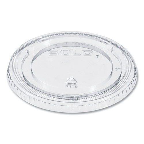 Plastic Dome Lid, No-Hole, Fits 9 oz to 22 oz Cups, Clear, 100/Sleeve, 10  Sleeves/Carton - Zerbee