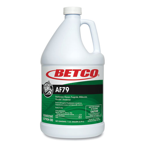 AF79 Disinfectant Cleaner, Citrus Scent, 1 gal Bottle, 4/Carton