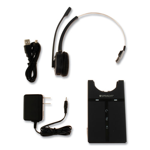 ZuM Maestro USB Monaural Over The Head Headset, Black