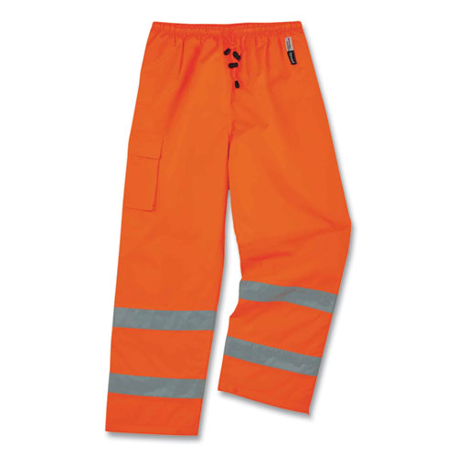 GloWear 8925 Class E Hi-Vis Thermal Pants, 2X-Large, Orange