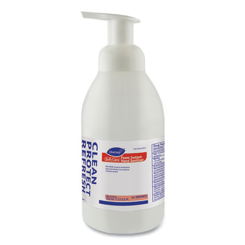Soft Care Instant Foam Hand Sanitizer, 532 mL Pump Bottle, Alcohol Scent, 6/Carton
