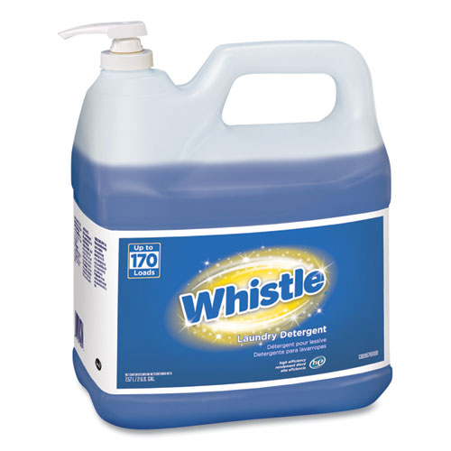 Diversey™ Whistle Laundry Detergent (HE), Floral, 2 gal Bottle, 2/Carton