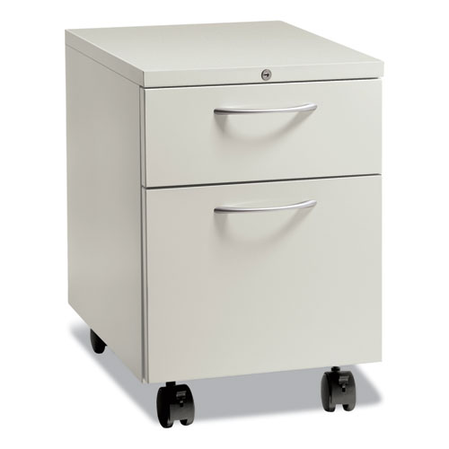 HON® Flagship Mobile Pedestal, Left or Right, 2-Drawers: Box/File, Letter, Loft, 15" x 22.88" x 22", Ships in 7-10 Business Days