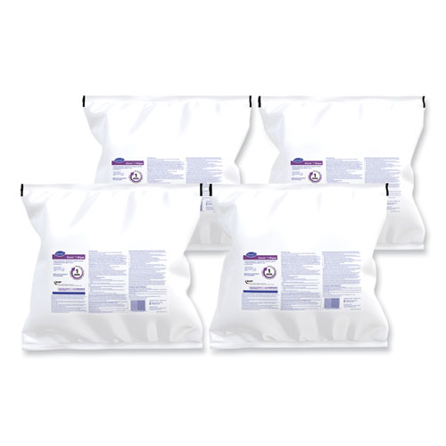 Diversey™ Oxivir 1 Wipes, 1-Ply, 11 X 12, Cherry Almond Scent, 160/Refill Pack, 4 Packs/Carton