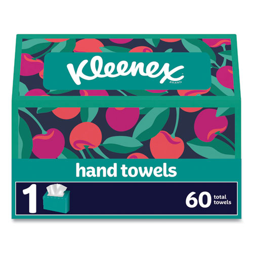 Kleenex® Everyday Hand Towels, 1-Ply, 8 x 9.1, White, 60 Towels/Box