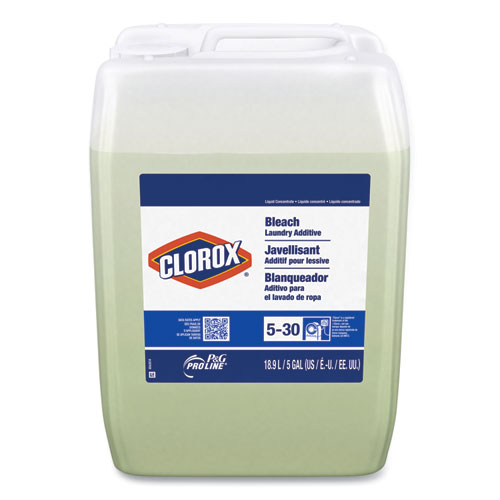 Clorox Bleach Laundry Additive, 5 gal Closed Loop Container