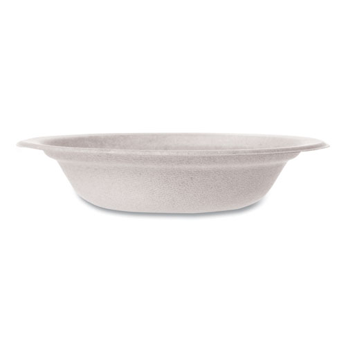 Image of Nourish Molded Fiber Tableware, Bowl, 12 oz, White, 1,000/Carton