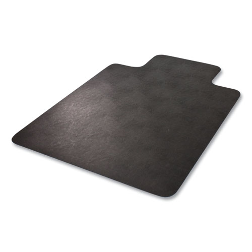 Image of EconoMat Hard Floor Chair Mat, Lipped, 36 x 48, Black, Ships in 4-6 Business Days