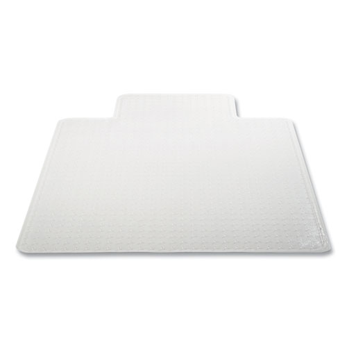 DuraMat Moderate Use Chair Mat for Low Pile Carpeting, Lipped, 36 x 48, Clear, 25/Pallet, Ships in 4-6 Business Days
