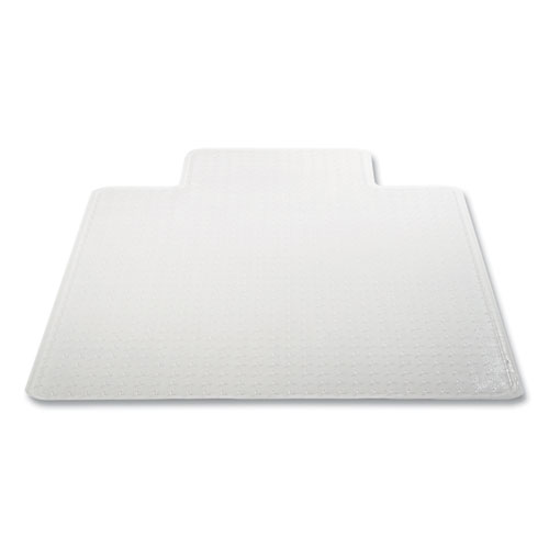 DuraMat Moderate Use Chair Mat for Low Pile Carpeting, Lipped, 36 x 48, Clear, 50/Pallet, Ships in 4-6 Business Days