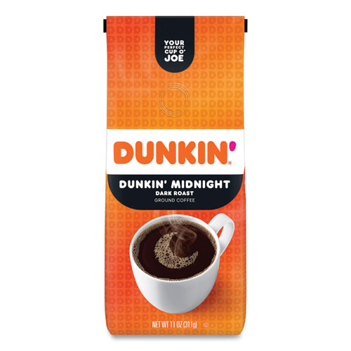 Original Blend Coffee, Dunkin Dark Roast, 11 oz Bag
