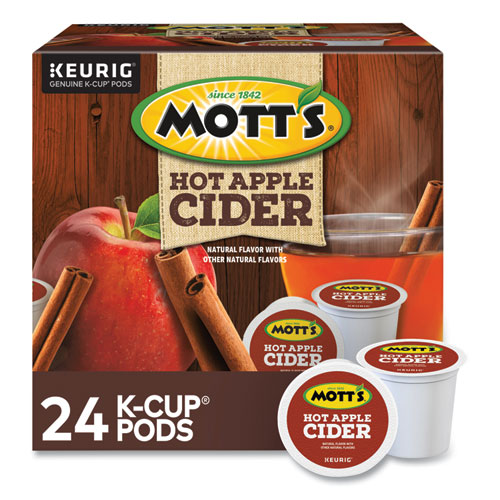 Hot Apple Cider K-Cup Pods, 1 oz K-Cup Pod, 24/Box