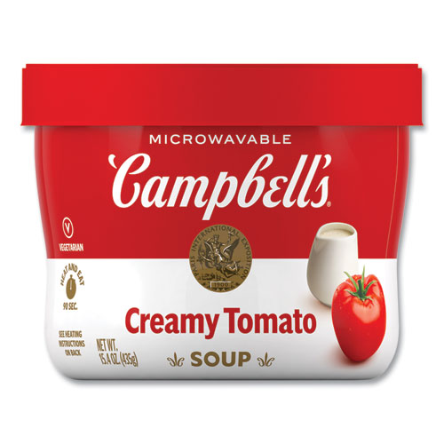 Image of Creamy Tomato Bowl, Tomato, 15.4 oz, 8/Carton, Ships in 1-3 Business Days