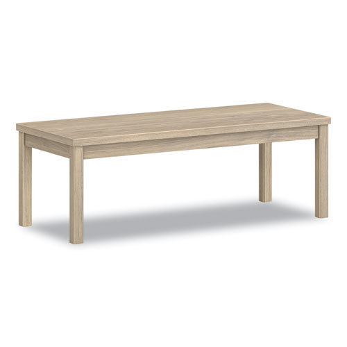 Image of 80000 Series Laminate Occasional Coffee Table, Rectangular, 48w x 20d x 16h, Kingswood Walnut