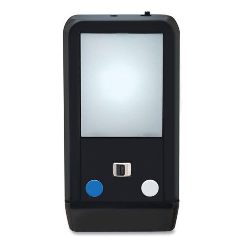 Dri-Mark® FlashTest Counterfeit Detector, MICR; UV Light; Watermark, U.S. Currency, 2.5 x 4.5 x 0.8, Black