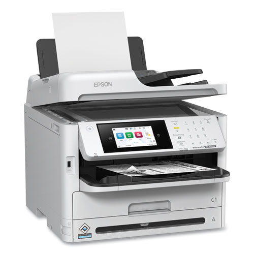 Image of WorkForce Pro WF-M5899 Monochrome MFP Printer, Copy/Fax/Print/Scan