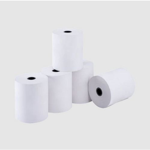 Thermal Paper Rolls, 3.13" x 220 ft, White, 50 Rolls/Carton