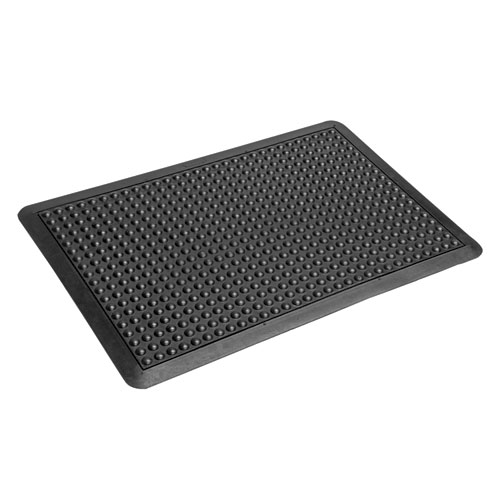 Jasper Indoor/Outdoor Scraper Mat, 48 x 72, Black