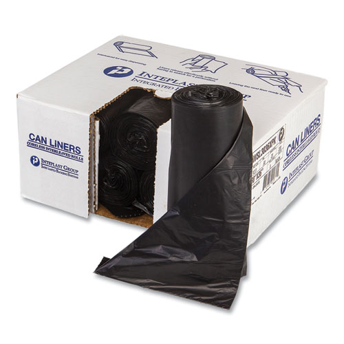 Inteplast Group S303716K 20-30 Gallon 16 Micron 30 x 37 High Density Can  Liner / Trash Bag - 500/Case