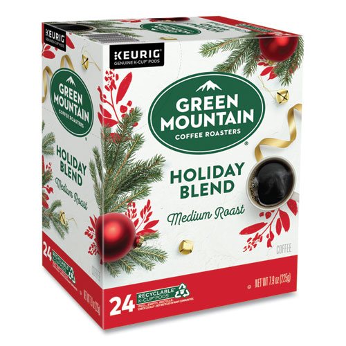 Image of Green Mountain Coffee® Holiday Blend K-Cups, Medium Roast, 24/Box