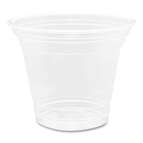 Image of PET Plastic Cups, 9 oz, Clear, 1,000/Carton