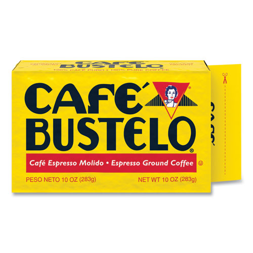 Cafã© Bustelo Coffee, Espresso, 10 Oz Brick Pack