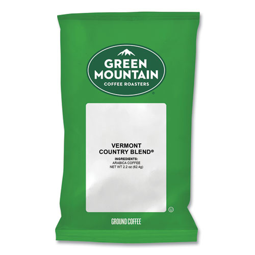 Image of Green Mountain Coffee® Vermont Country Blend Coffee Fraction Packs, 2.2Oz, 100/Carton