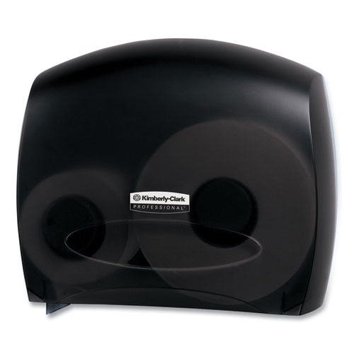 Kimberly-Clark Professional* JRT Jr. Escort Jumbo Bathroom Tissue Dispenser, 13.33 x 5.75 x 16, Smoke