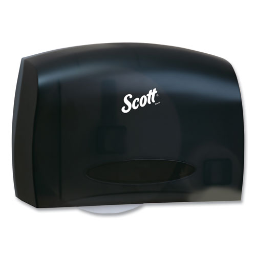 Scott® Essential Coreless Jumbo Roll Tissue Dispenser for Business, 14.25 x 6 x 9.75, Black