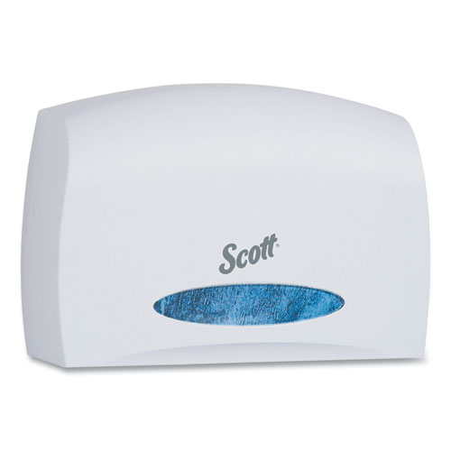 Scott® Essential Coreless Jumbo Roll Tissue Dispenser, 14.25 x 6 x 9.75, White