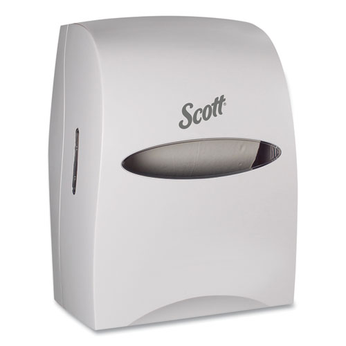 Image of Scott® Essential Manual Hard Roll Towel Dispenser, 13.06 X 11 X 16.94, White